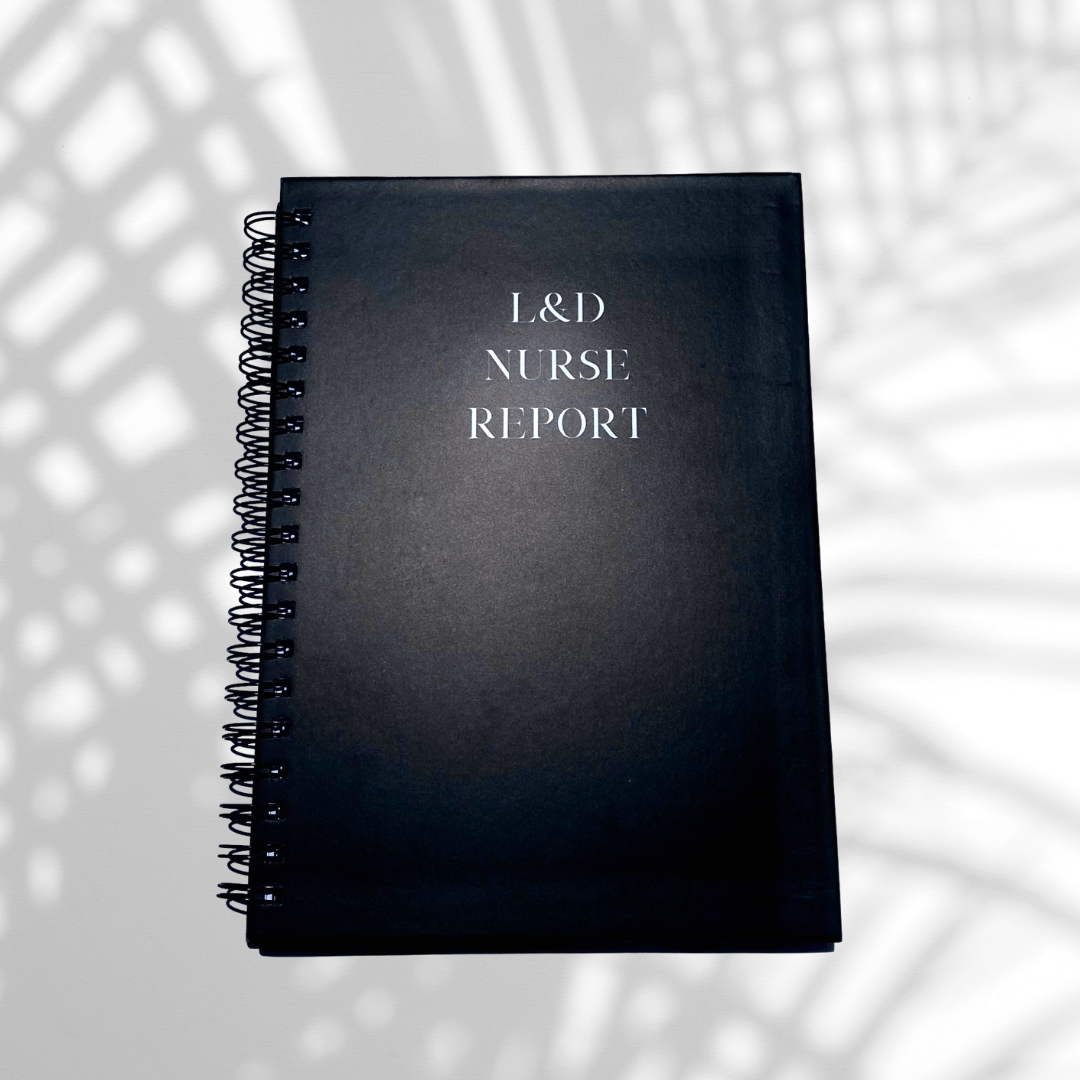 Labor and Delivery Nurse Handoff Report Journal – Miami Design Shops