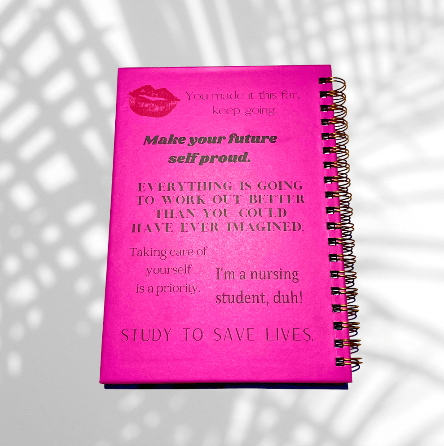 Pink Pharmacology Nursing School Journal Books Aesthetic Nursing Journals 