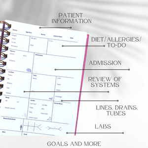 Nurse Report Burn Book Journal Aesthetic Nursing Journals 