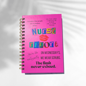 Nurse Report Burn Book Journal Aesthetic Nursing Journals 